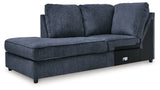 Albar Place Cobalt Left-Arm Facing Corner Chaise from Ashley - Luna Furniture
