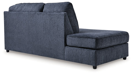 Albar Place Cobalt Left-Arm Facing Corner Chaise from Ashley - Luna Furniture