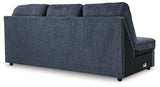 Albar Place Cobalt Right-Arm Facing Sofa Chaise from Ashley - Luna Furniture