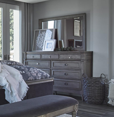 Alderwood 9-drawer Dresser French Grey - 223123 - Luna Furniture