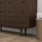Alexa Mid Century Modern Dresser 5-Drawers - AFC00385 - Luna Furniture