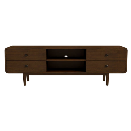 Alexa Brown TV Stand from Ashcroft Furniture - Luna Furniture