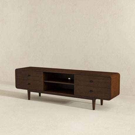 Alexa Brown TV Stand from Ashcroft Furniture - Luna Furniture
