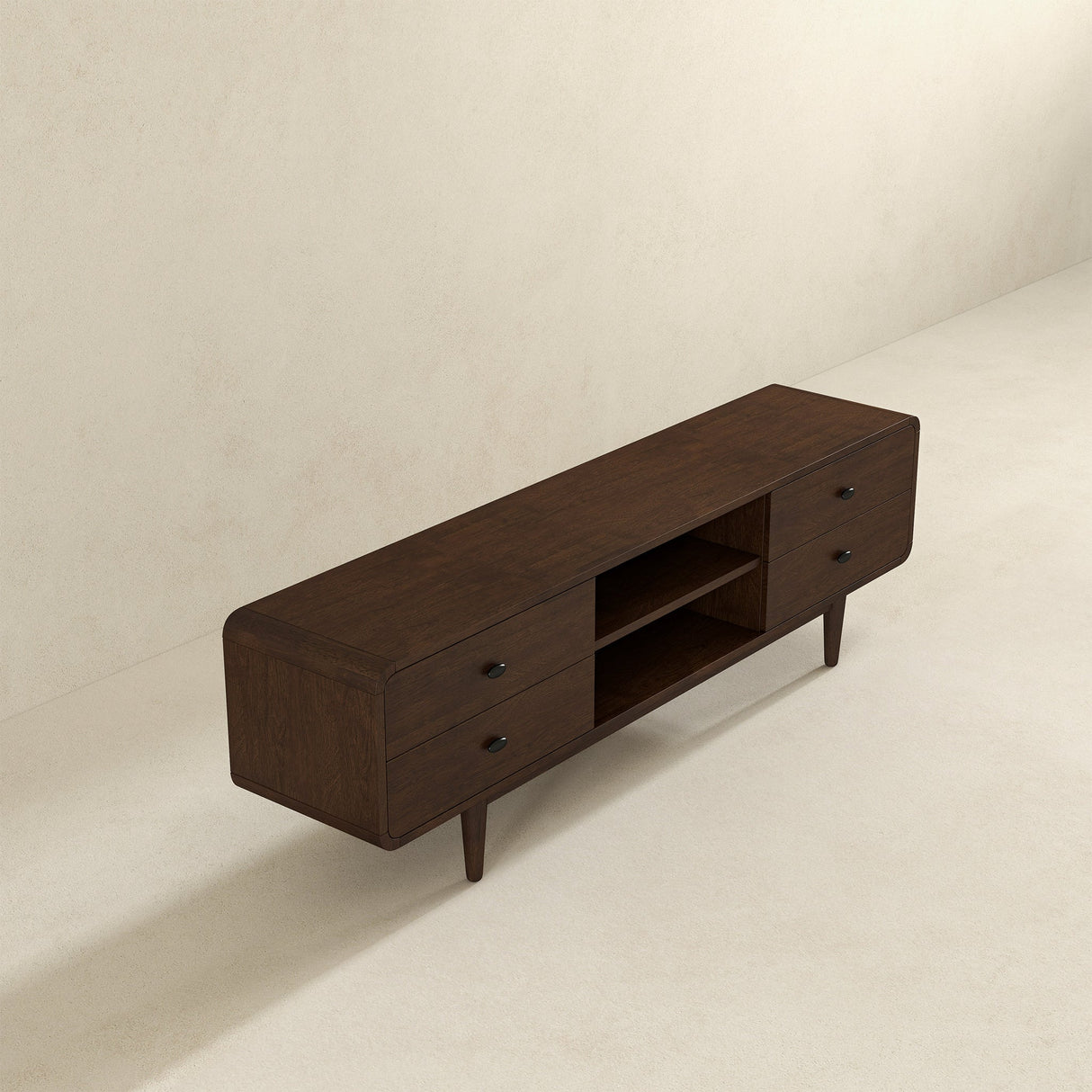 Alexa Brown TV Stand from Ashcroft Furniture - Luna Furniture