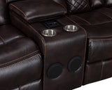 Alexa2023 Brown Reclining Sectional - Alexa2023 Brown - Luna Furniture