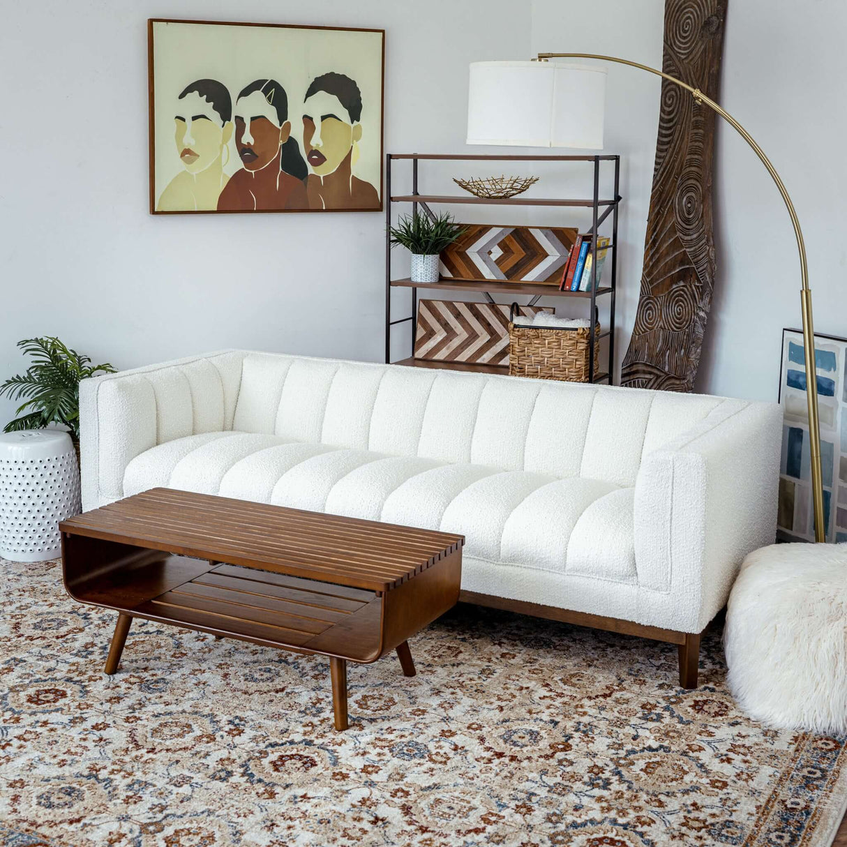 Alice Coffee Table Walnut from Ashcroft Furniture - Luna Furniture