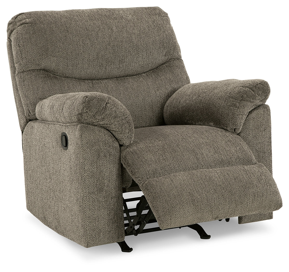 Alphons Putty Recliner from Ashley - Luna Furniture