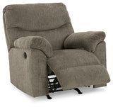 Alphons Putty Recliner from Ashley - Luna Furniture