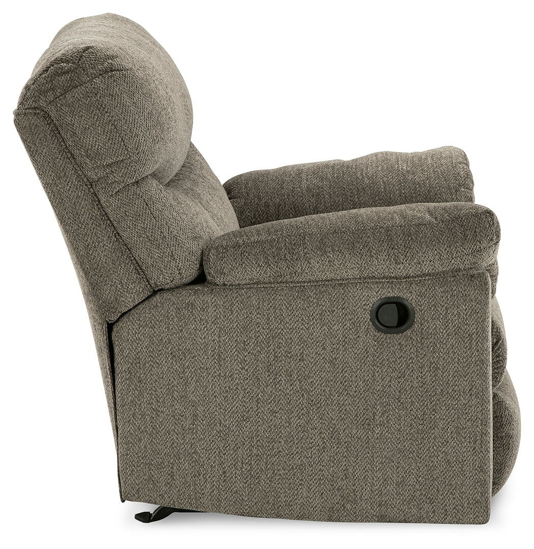 Alphons Putty Recliner from Ashley - Luna Furniture