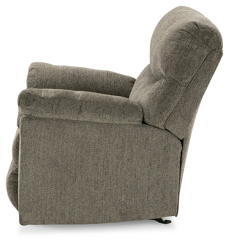 Alphons Putty Recliner from Ashley - Luna Furniture