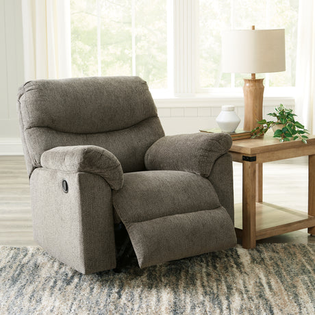 Alphons Putty Recliner from Ashley - Luna Furniture
