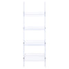 Amaturo 4-shelf Ladder Bookcase Clear - 801553 - Luna Furniture