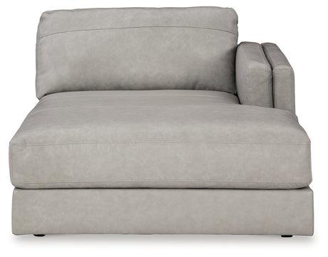 Amiata Glacier Right-Arm Facing Corner Chaise from Ashley - Luna Furniture