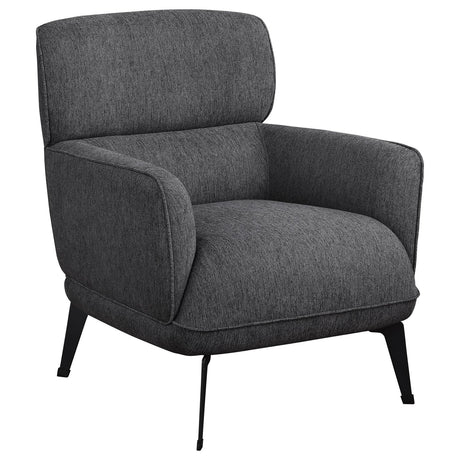 Andrea Heavy Duty High Back Accent Chair Grey - 903082 - Luna Furniture