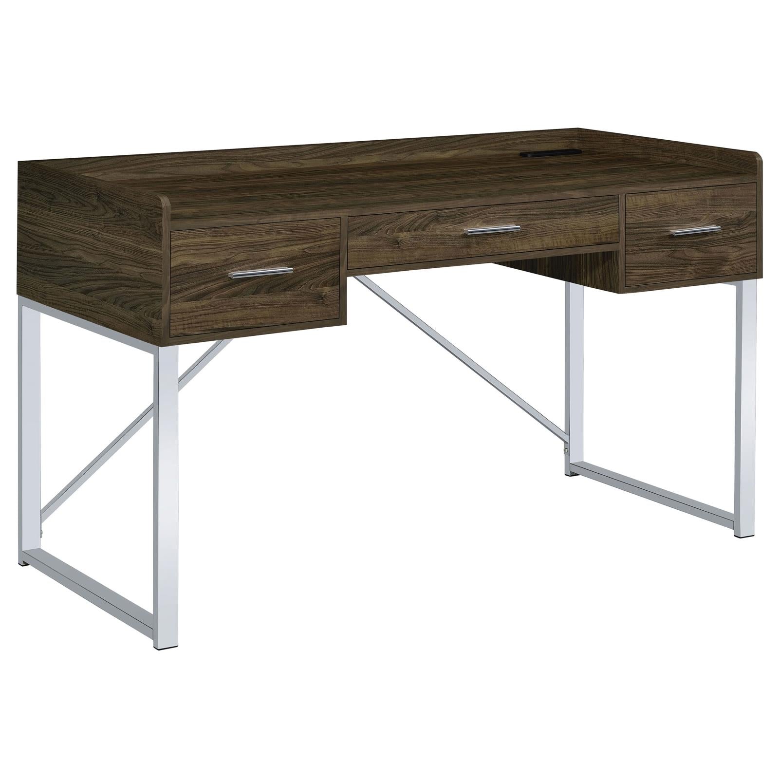 https://www.lunafurn.com/cdn/shop/products/angelica-3-drawer-writing-desk-walnut-and-chrome-801492-luna-furniture-1_1600x.jpg?v=1678844750