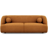 Anna French Boucle Sofa Burnt Orange - AFC00236 - Luna Furniture