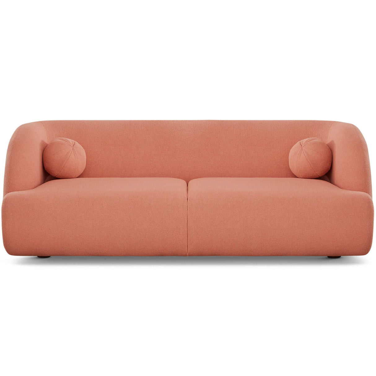 Anna French Boucle Sofa Burnt Orange - AFC00236 - Luna Furniture