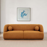 Anna French Boucle Sofa Grey - AFC01883 - Luna Furniture