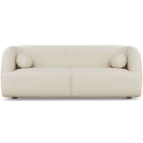 Anna French Boucle Sofa Grey - AFC01883 - Luna Furniture