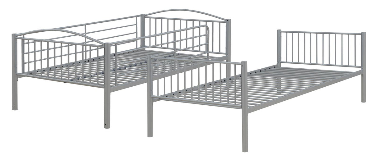 Anson Twin over Twin Bunk Bed with Ladder - 400730T - Luna Furniture