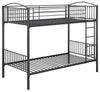 Anson Twin over Twin Bunk Bed with Ladder - 400739T - Luna Furniture