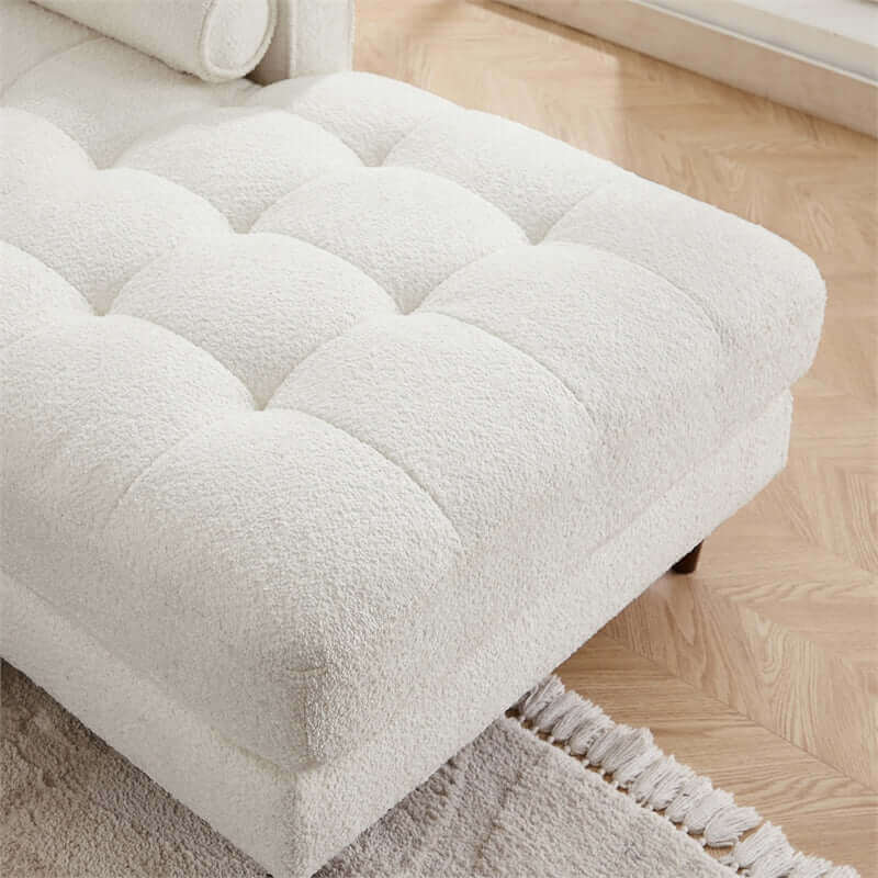 Daphne Tan Genuine Leather LAF Chaise Sectional from Ashcroft Furniture - Luna Furniture