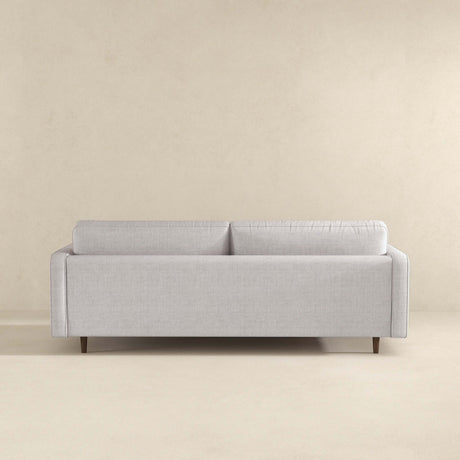 Daphne Light Grey Pillow Back Fabric Sofa from Midinmod - Luna Furniture