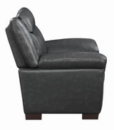 Arabella Gray Pillow Top Upholstered Chair from Coaster - Luna Furniture