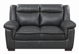 Arabella Gray Pillow Top Upholstered Loveseat from Coaster - Luna Furniture