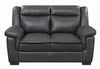 Arabella Pillow Top Upholstered Loveseat Grey - 506592 - Luna Furniture