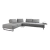 Arden 2-piece Adjustable Back Sectional Taupe - 508888 - Luna Furniture
