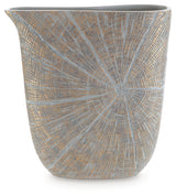 Ardenley Antique Gold Finish Vase - A2000608V - Luna Furniture