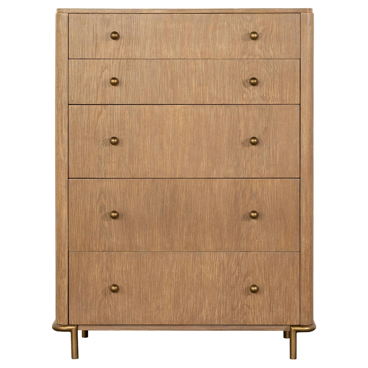 Arini Sand Wash 5-Drawer Chest from Coaster - Luna Furniture
