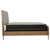Arini Upholstered Eastern King Panel Bed Sand Wash and Grey - 224301KE - Luna Furniture