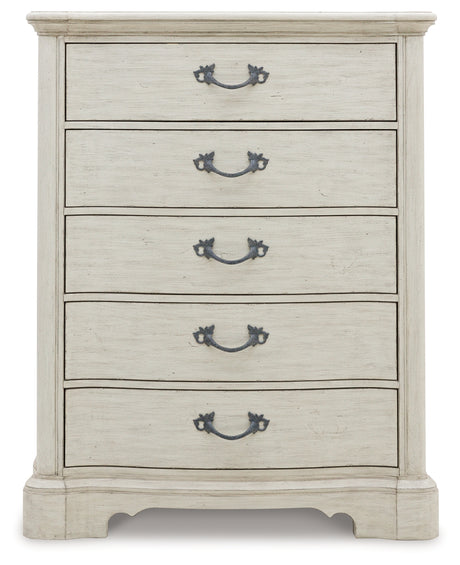 Arlendyne Antique White Chest of Drawers from Ashley - Luna Furniture