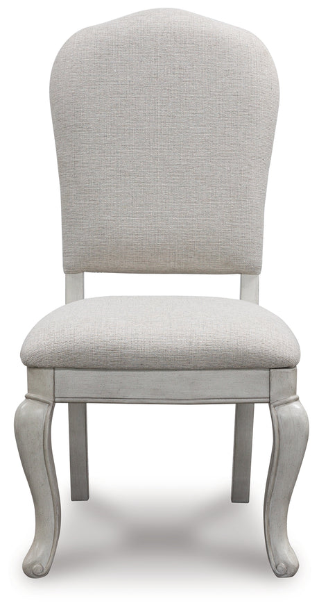 ARLENDYNE Antique White Dining Chair, Set of 2 - D980-01 - Luna Furniture