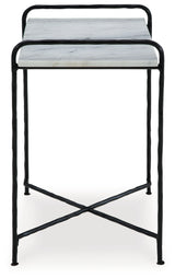 Ashber White/Black Accent Table - A4000609 - Luna Furniture