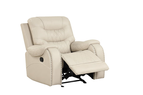 Ashley Cream Oversized 3-Piece Reclining Living Room Set from Happy Homes - Luna Furniture