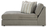 Avaliyah Ash Left-Arm Facing Corner Chaise from Ashley - Luna Furniture