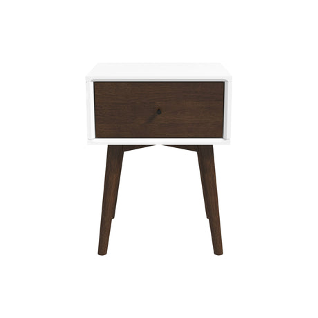 Avery Mid-Century Modern Solid Wood Night Stand 1 Drawer - AFC00079 - Luna Furniture