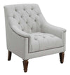 Avonlea Sloped Arm Upholstered Chair Grey - 505643 - Luna Furniture