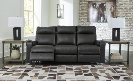Axtellton Carbon Power Reclining Sofa - 3410587 - Luna Furniture