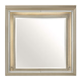 Loudon Champagne Metallic Youth Mirror (Mirror Only) from Homelegance - Luna Furniture