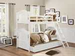 B1799-1*R (4) Twin/Twin Bunk Bed with Twin Trundle - Luna Furniture
