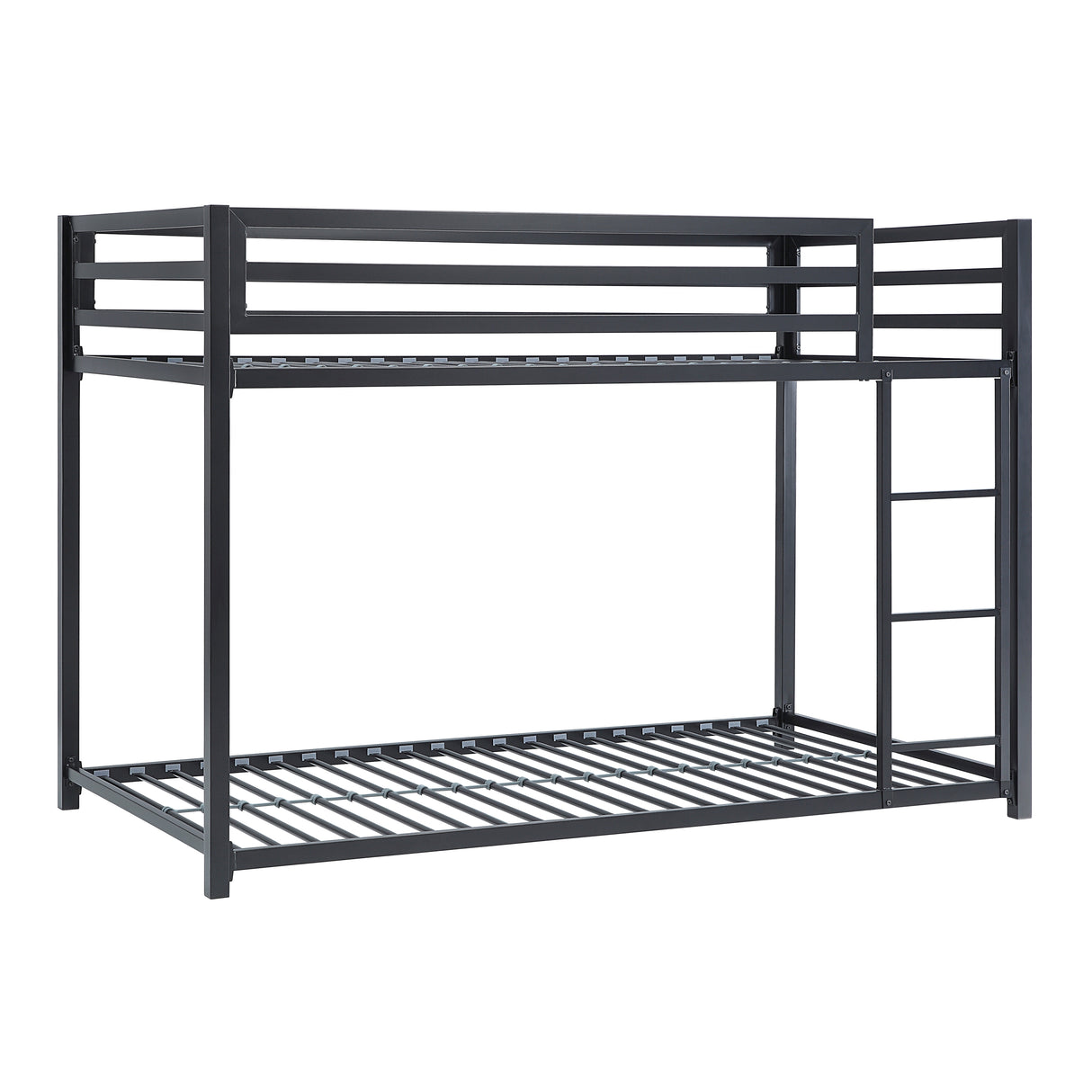 Jovie Black Metal Twin/Twin Bunk Bed from Homelegance - Luna Furniture