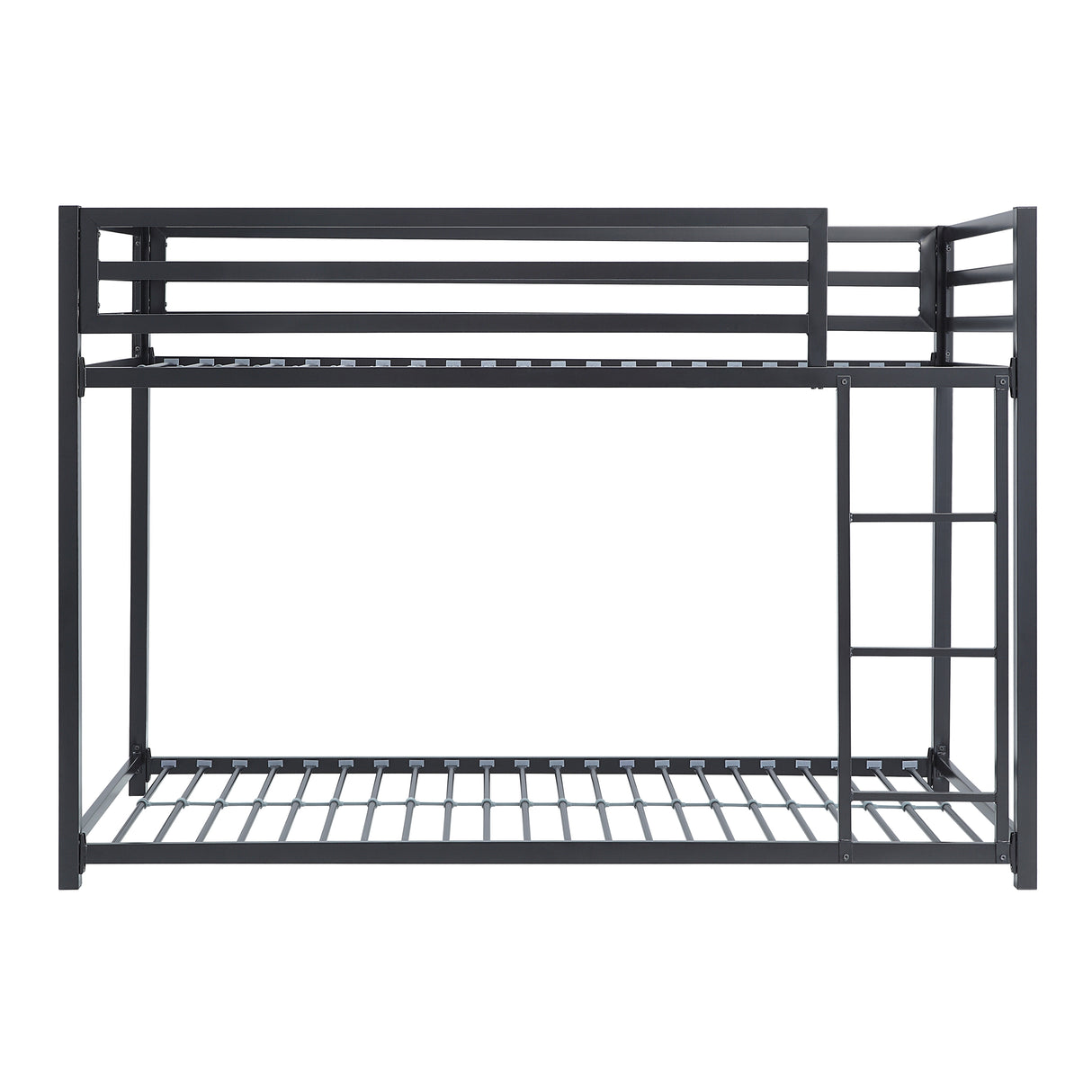 Jovie Black Metal Twin/Twin Bunk Bed from Homelegance - Luna Furniture