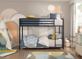 Jovie Black Metal Twin/Twin Bunk Bed from Homelegance - Luna Furniture