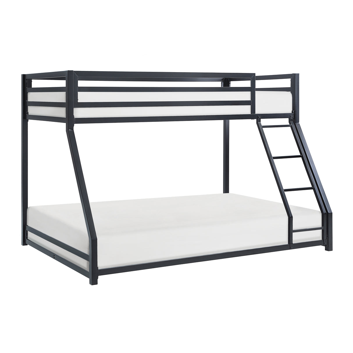 Jovie Black Metal Twin/Full Bunk Bed from Homelegance - Luna Furniture