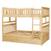 B2043FF-1*T (4) Full/Full Bunk Bed with Storage Boxes - Luna Furniture