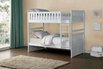 Galen White Twin/Twin Bunk Bed